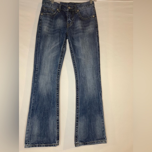 Stetson 1014 FIT SEMI-DESTRUCTED WASH JEANS - Picture 1 of 9